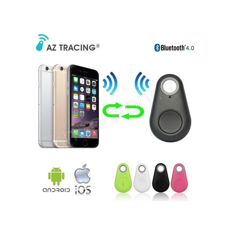 Mini Traceur GPS pour Telephone Smartphone Bluetooth Porte-Clefs
