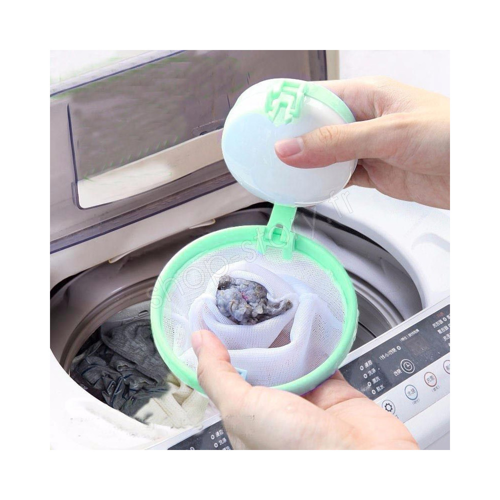 Attrape-poils Anti Peluche Réutilisables pour Machine à Laver