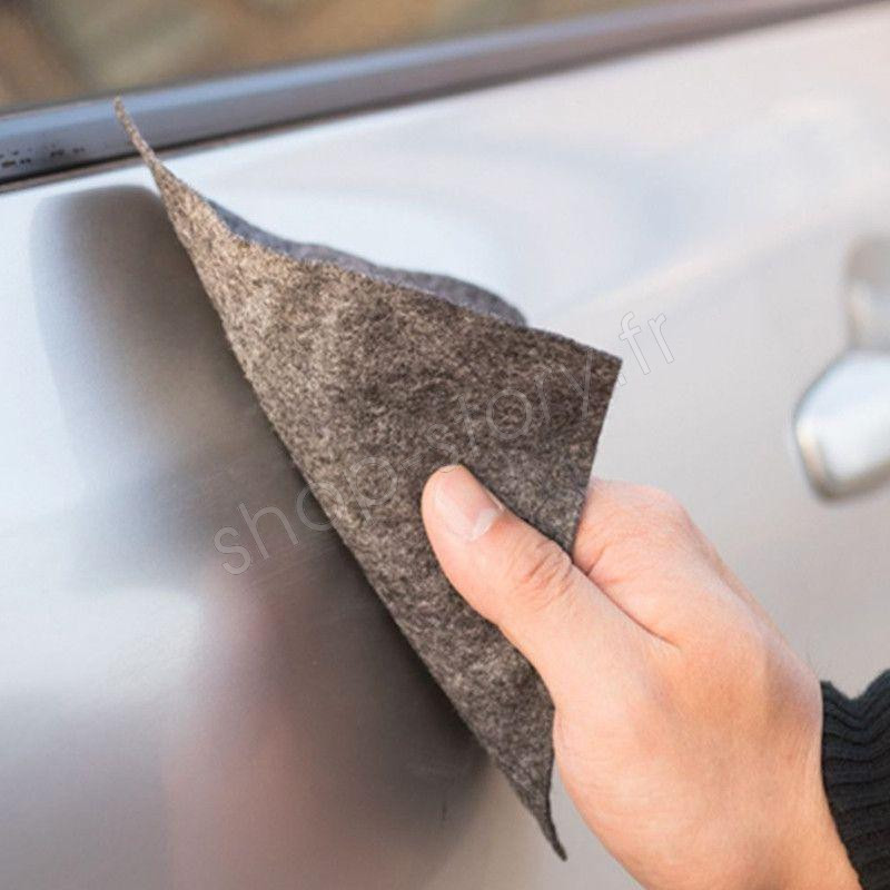 Nano Sparkle Cloth (6 Pcs) - Nano Magic Cloth pour réparer les rayures de  voiture de peinture légère Éliminer les éraflures sur la surface