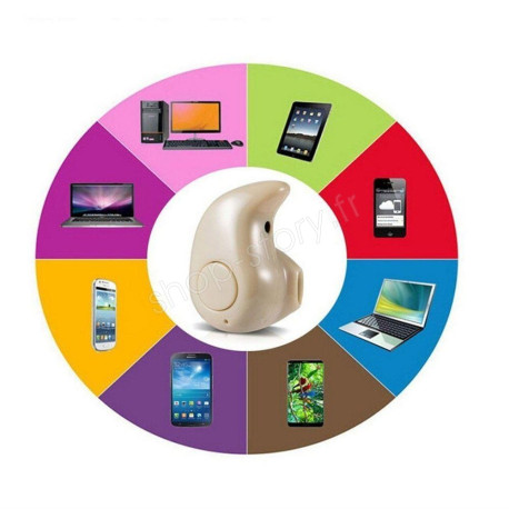 Oreillette Bluetooth Sans Fil Ultra Mini pour Smartphones iPhone Samsung HTC Sony LG