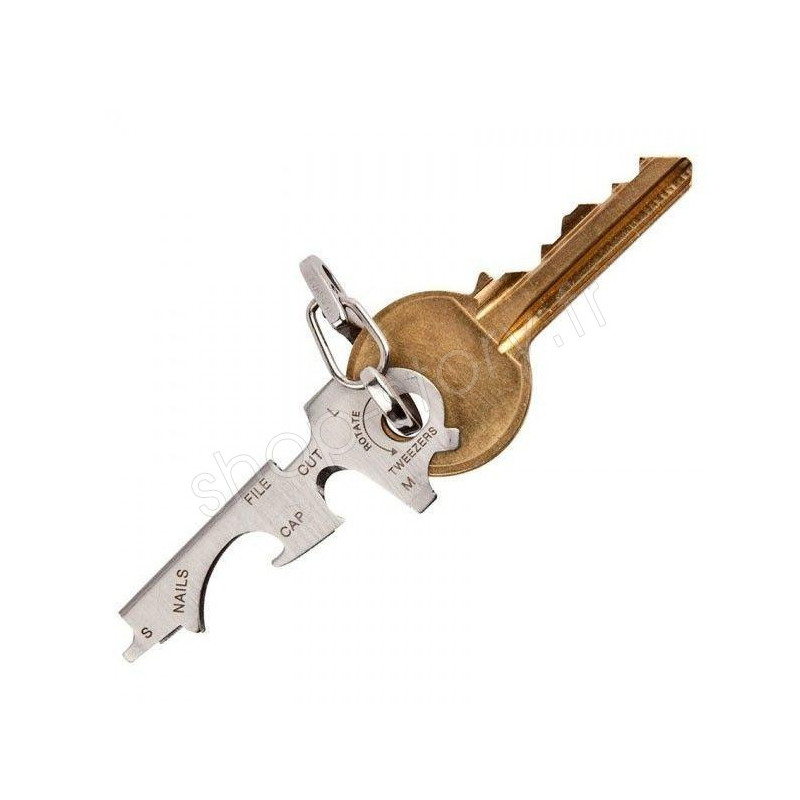 KeyTool 6,99 € Porte-clés Multifonction 8 en 1 avec Décapsuleur