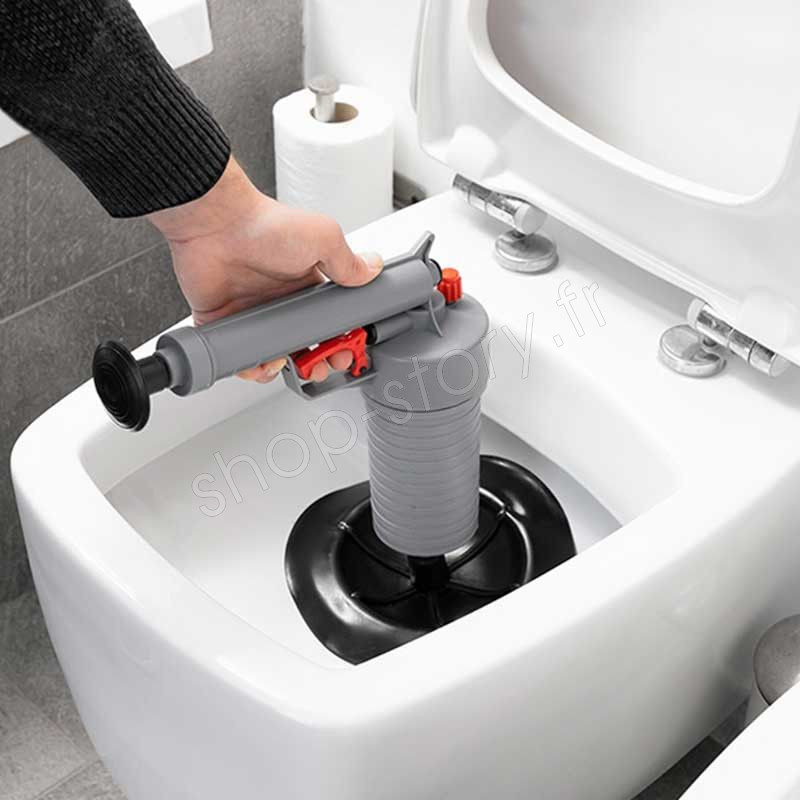 Pistolet pour nettoyer le pousseur de tuyau de toilette - Pologne