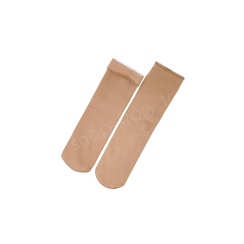 FLANOR : Chaussettes Thermiques en Cachemire Taille Unique