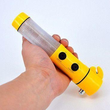 Lampe Torche Magnétique Multifonction 4 en 1 Pour votre Sécurité en Voiture