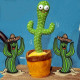 CACTUS GRINGO - Peluche Cactus qui Danse, Chante et Répète