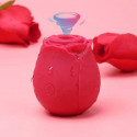 ROSE TOY : Stimulateur de Clitoris Multifonctions en Forme de Rose