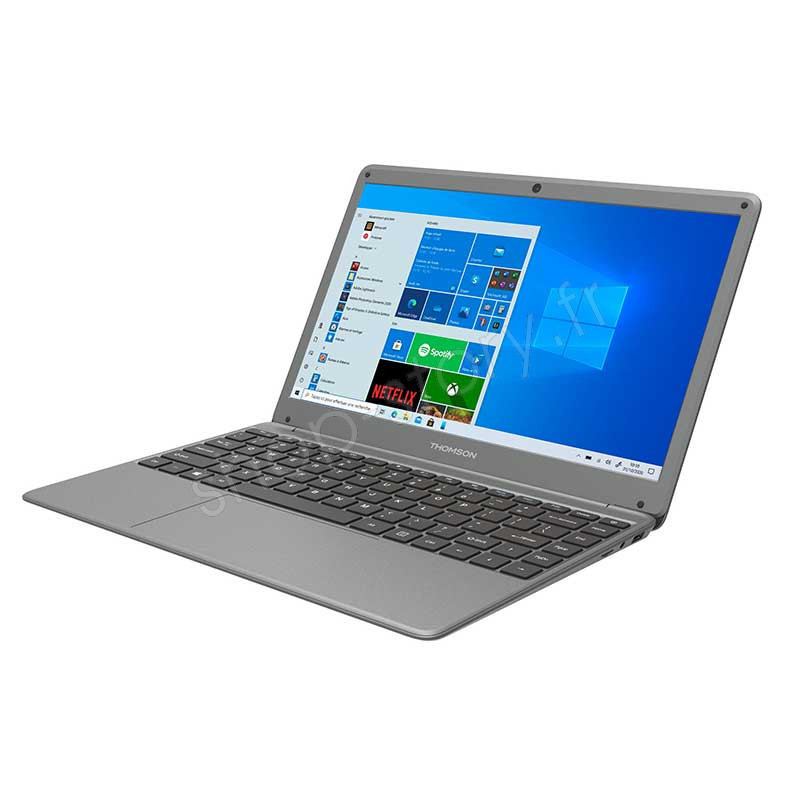 Ordinateur Portable Thomson Notebook Aluminium NEOX 14.1 - Intel Celeron -  64Go+128 SSD - 4 Go RAM