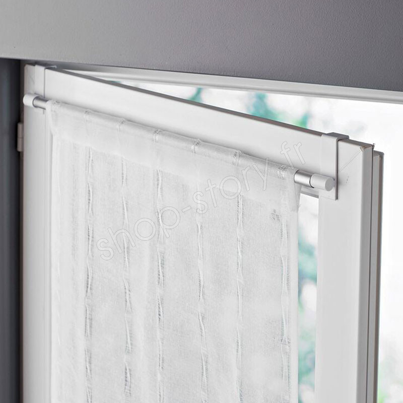 Tringle à rideaux Extensible sans perçage Fenêtres PVC - ALU