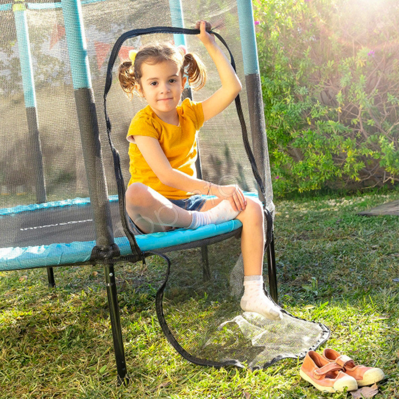 Trampoline KIDINE enfant avec filet de sécurité - Diamètre 140cm