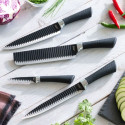 NAMIUTSU : Set de 4 Couteaux de Cuisine Black Shark