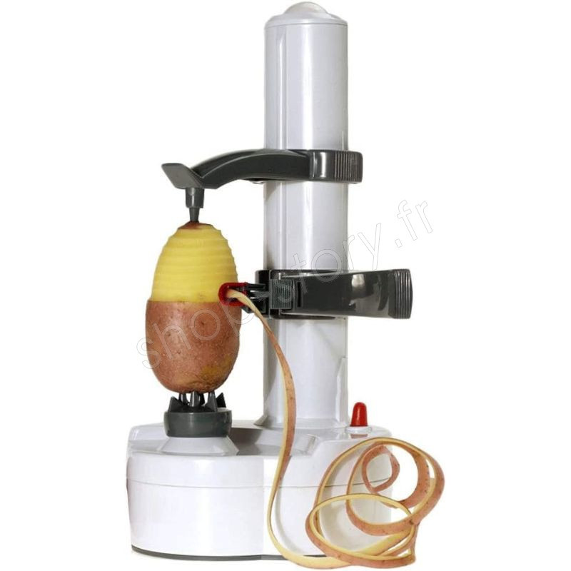 Börner Multi Peeler Set (3 pcs.) • Éplucheur pendulaire pour légumes et  fruits • accessoire Coupe-julienne + éplucheur de pommes de terre + poignée