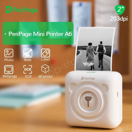 Imprimez vos reçus de manière professionnelle avec la mini-imprimante PeriPage A6