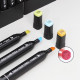 ART MARKERS : Set de 30 Marqueurs Acrylique Artistiques à Double Pointe (Fine & Large)