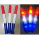 Bâton tube mousse lumineux à LED tricolore bleu/blanc/rouge France