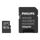 Philips MicroSDHC + Adaptateur au détail