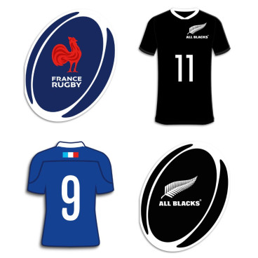 Désodorisant pour voiture - All Blacks/France Rugby