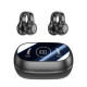 Écouteurs Bluetooth Sans Fil en Clip d'Oreille avec Etui de Chargement et Affichage Numérique