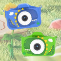 Appareil Photo Numérique Dinosaure pour Enfants 1080P Caméra Avant/Arrière & Jeux