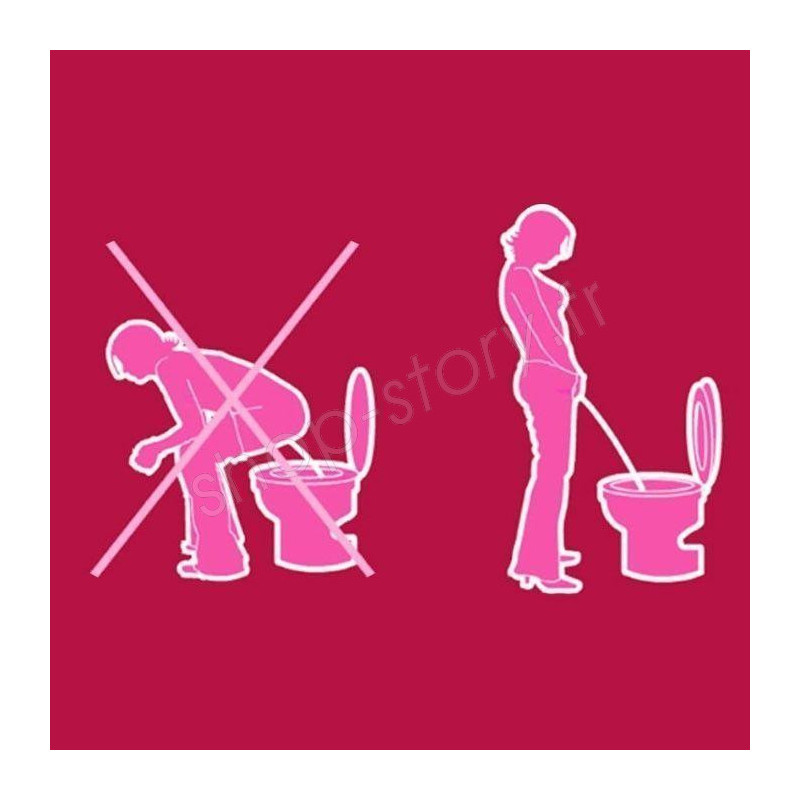 Pisse Debout Urinoir Féminin de Poche Urinoir Portable pour Femme permet de  faire Pipi Debout dans les Camping Festival Toilette insalubre