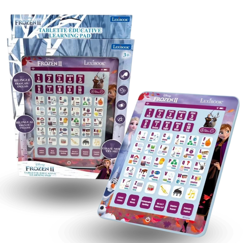 FROZTAB Tablette Éducative Bilingue Lexibook La Reine des Neiges