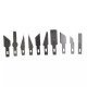Set de Cutter de Précision avec 10 Lames Interchangeables et Boîte de Rangement pour Loisirs Créatifs