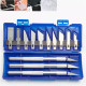 Set de Cutter de Précision avec 10 Lames Interchangeables et Boîte de Rangement pour Loisirs Créatifs