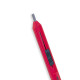 Crayon de Chantier Porte-Mine avec Taille-Crayon Intégré et 12 Recharges