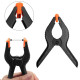 Pack de 4 Pinces à Ressort en Nylon Robuste Serre-Joint Polyvalent Pour Bricolage - Ouverture 50mm