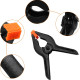 Pack de 4 Pinces à Ressort en Nylon Robuste Serre-Joint Polyvalent Pour Bricolage - Ouverture 50mm
