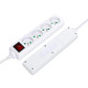 Bloc Multiprise 4 Prises avec Interrupteur 230V 16A