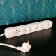 Bloc Multiprise 5 Prises avec USB et Interrupteur