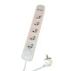 Bloc Multiprise 5 Prises avec USB et Interrupteur