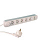 Bloc Multiprise 5 Prises avec USB et Interrupteur