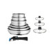 Batterie de Cuisine 10 Pièces Arthur Martin en Inox