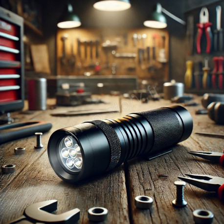 Mini Lampe Torche Compacte avec 9 LEDs
