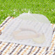 Cloche Alimentaire Pliable en Maille pour Protection Anti-Insectes et Conservation des Aliments