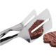 Pince à Frire de Cuisine en Acier Inoxydable Multifonction pour Viande au Barbecue et Plancha
