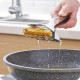 Pince à Frire de Cuisine en Acier Inoxydable Multifonction pour Viande au Barbecue et Plancha