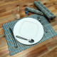 Lot de 4 Sets de Table en Bambou - Résistants et Faciles à Nettoyer