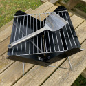 Spatule Inox pour Plancha et Barbecue avec Manche Ergonomique