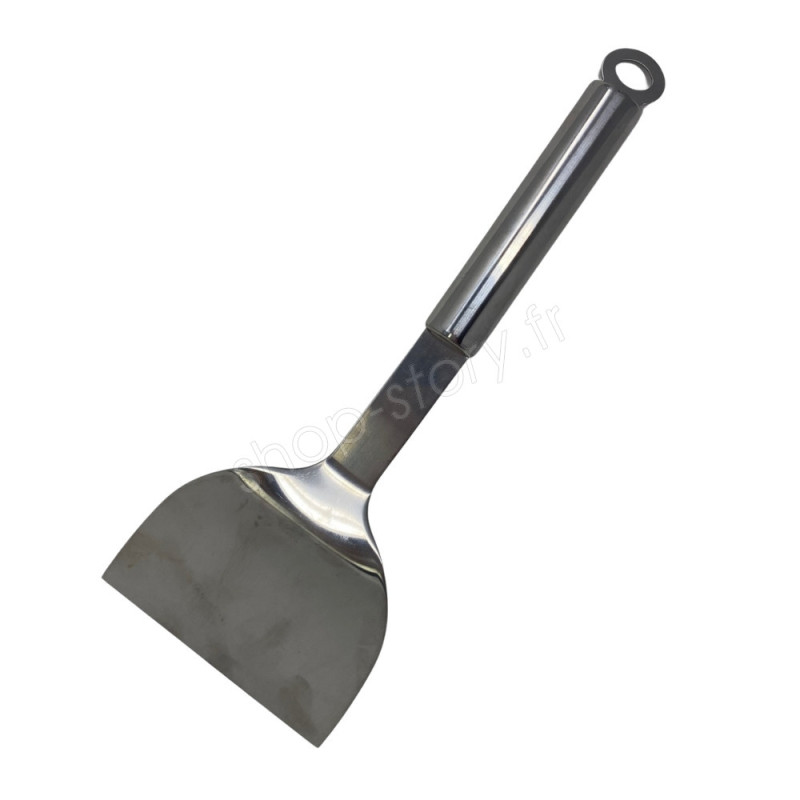 Set De 2 Spatules Inox Pour Plancha/barbecue - Spatule Plate Et Spatule à Rainures - Longueur 25cm, Lave-vaisselle