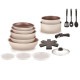 Cloche Alimentaire Pliable en Maille pour Protection Anti-Insectes et Conservation des Aliments