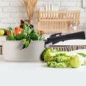 Batterie de Cuisine Arthur Martin 18 Pièces en Aluminium Tous Feux avec Ustensiles et Poignée Amovible