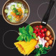 Cloche Alimentaire Pliable en Maille pour Protection Anti-Insectes et Conservation des Aliments