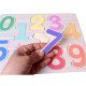 Pack De 2 Puzzles En Bois Jouet Éducatif Et Montessori Pour Enfants Lettres A-Z Et Chiffres 0-9 Dès 2 Ans