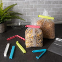 Clips de Fermeture Alimentaires (x18) – Réutilisables, Hermétiques et Colorés
