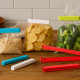 Clips de Fermeture Alimentaires (x18) – Réutilisables, Hermétiques et Colorés