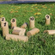 Jeu De Quilles Nordiques En Bois Compact Pour Enfants Et Adultes Jeu d'Adresse Et De Précision Idéal en Extérieur - Dès 6 Ans