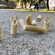 Jeu De Quilles Nordiques En Bois Compact Pour Enfants Et Adultes Jeu d'Adresse Et De Précision Idéal en Extérieur - Dès 6 Ans