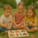 Pack De 4 Puzzles En Bois Jouet Éducatif Et Montessori Enfants Animaux, Zoo, Marin Et Dinosaures - Dès 2 Ans